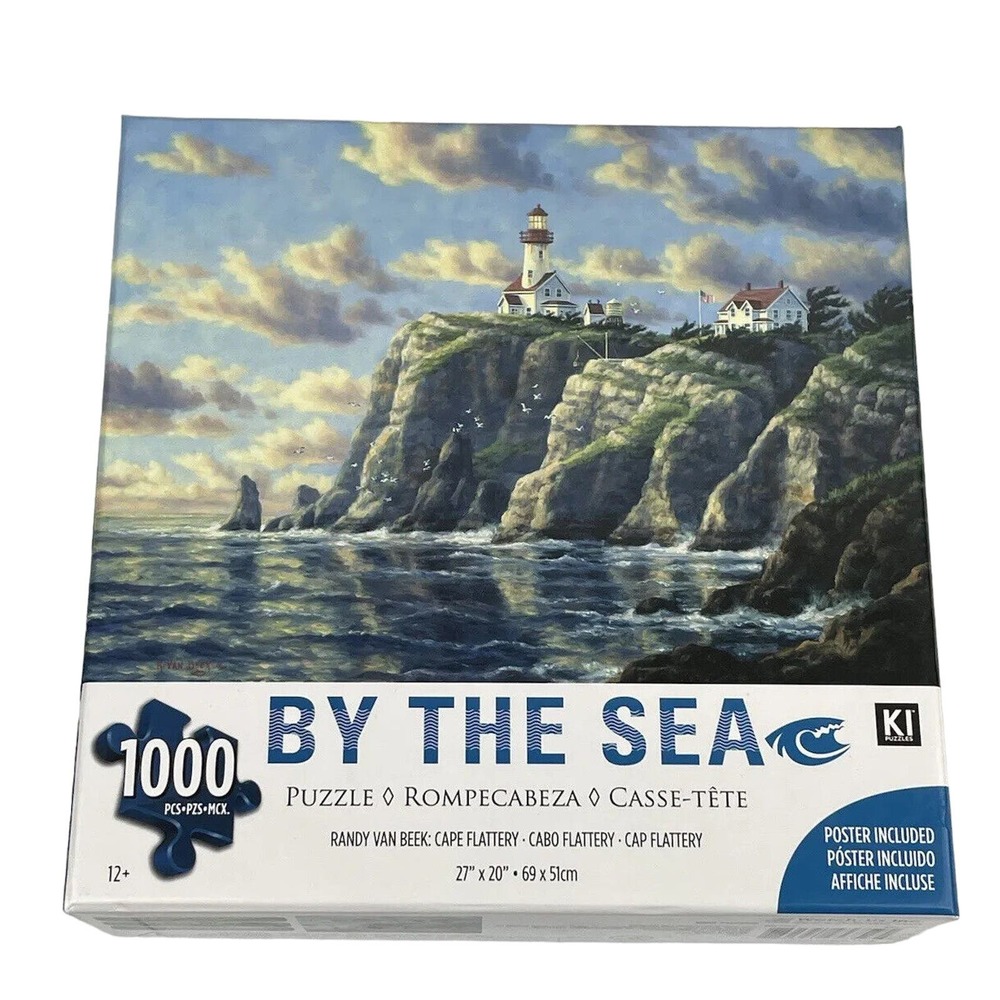 KARMIN~New 1000 Piece By the Sea RANDY VAN BEEK: CAPE FLATTERY Jigsaw Puzzle